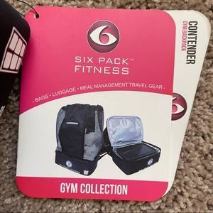 6 Pack Gym Backpack